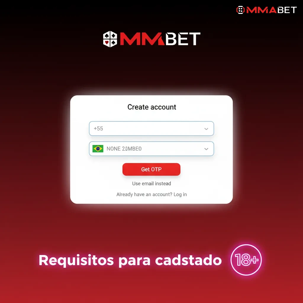 Lista de requisitos de cadastro: 18+, CPF único, dados reais, 1 conta, envio e verificação de documentos oficiais.